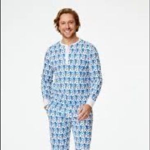 Mens blue monkey Pjs
